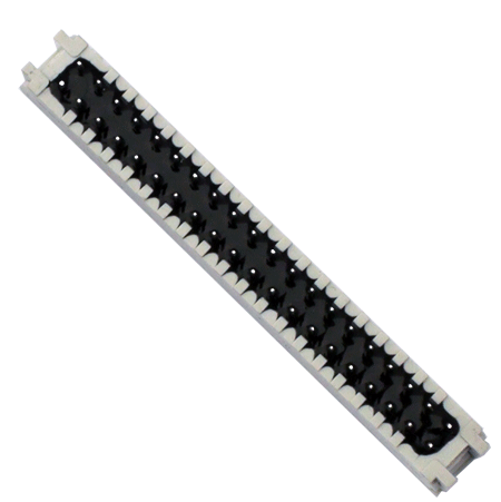 connector sealed with Poly-form adhesive preform